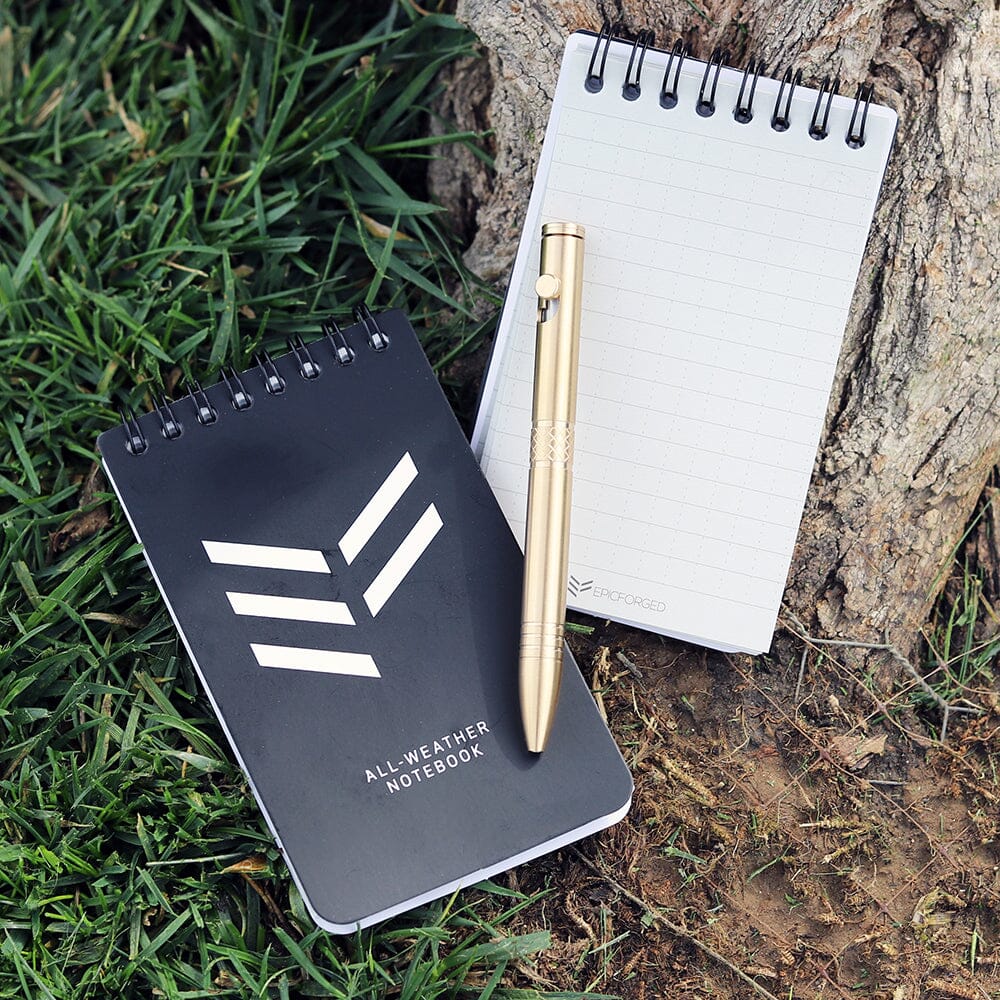 DAPPER DESIGN ALL-WEATHER NOTEBOOK