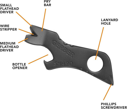 GERBER SHARD MULTI-TOOL BLACK