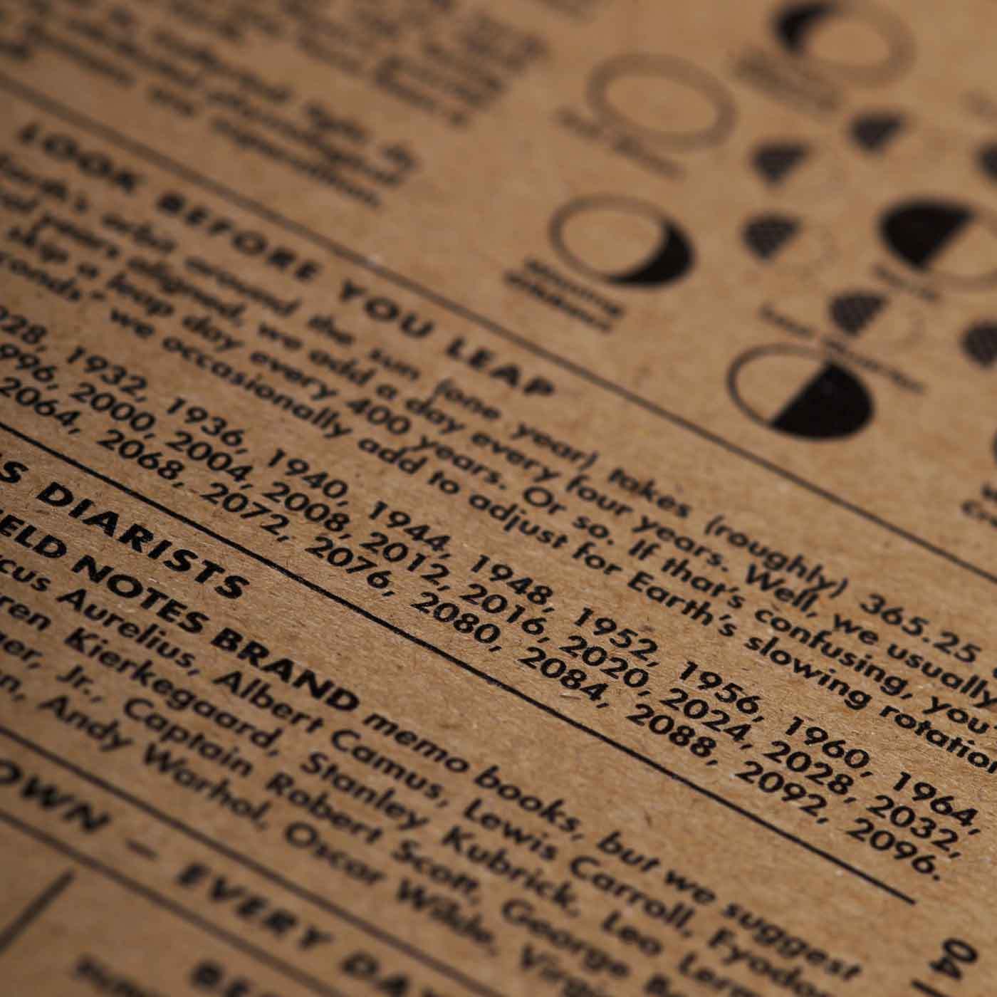 FIELD NOTES 56-WEEK PLANNER