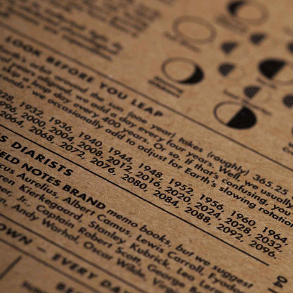 FIELD NOTES 56-WEEK PLANNER