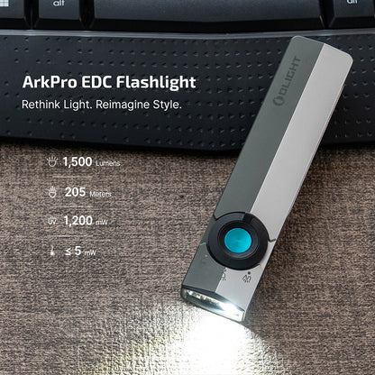 OLIGHT ARKPRO CW (SILVER GRAPHITE)