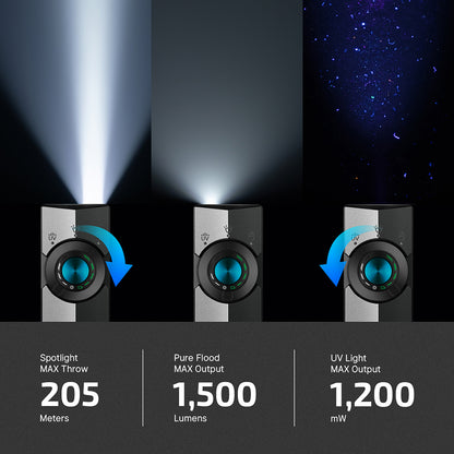 OLIGHT ARKPRO CW (SILVER GRAPHITE)