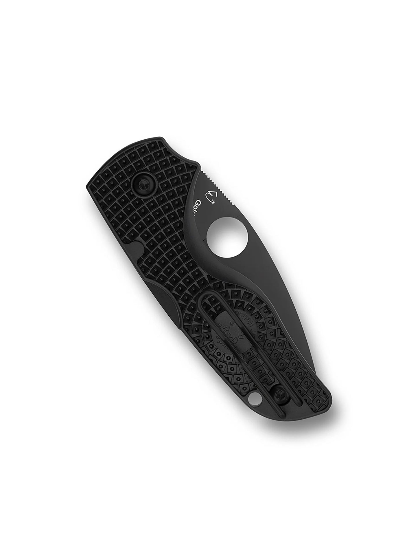 SPYDERCO LIL' NATIVE LIGHTWEIGHT BLACK FRN (2.42" BLACK)