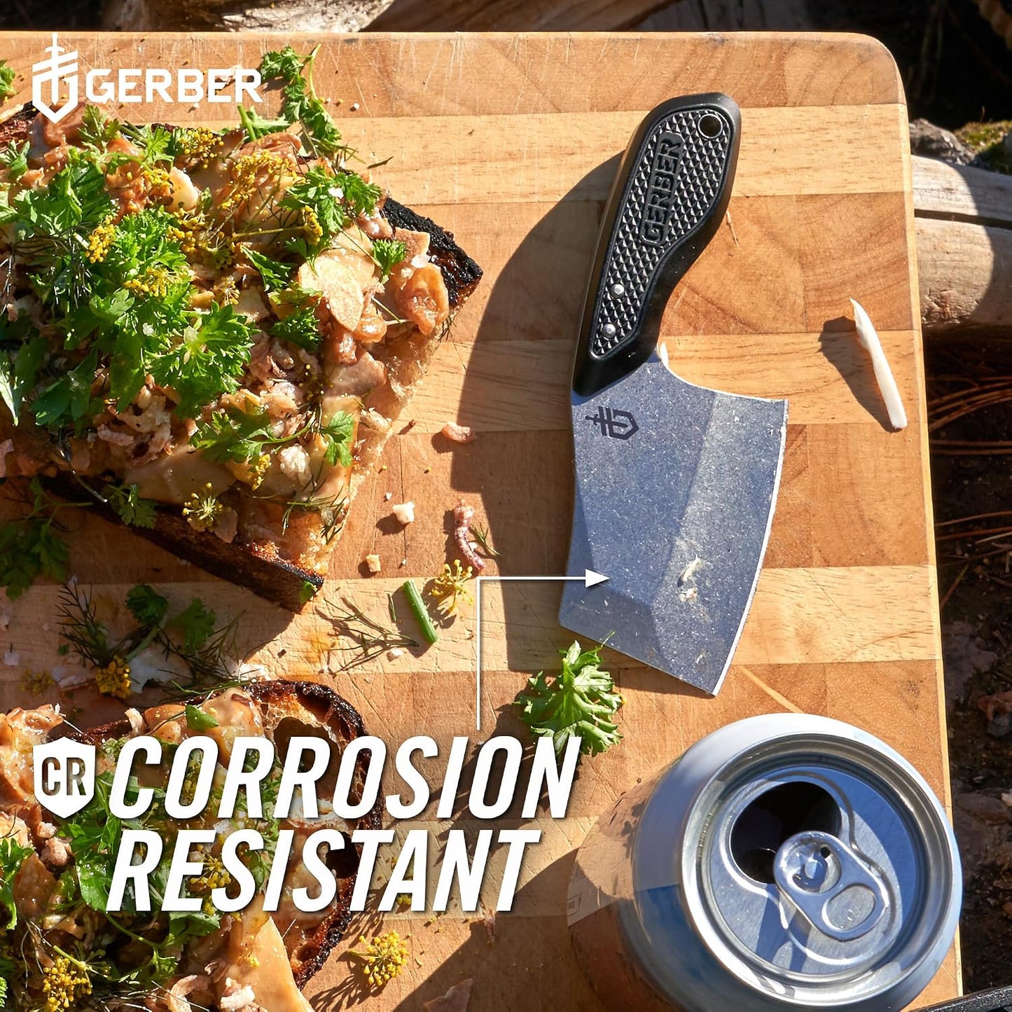 GERBER TRI-TIP CLEAVER GREEN