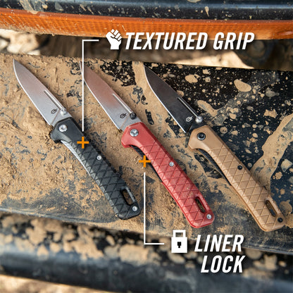 GERBER ZILCH DRAB RED