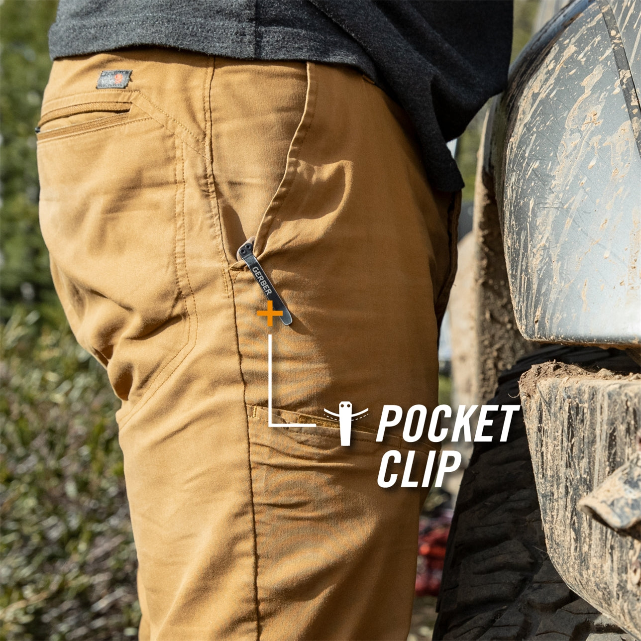 GERBER ZILCH DRAB RED