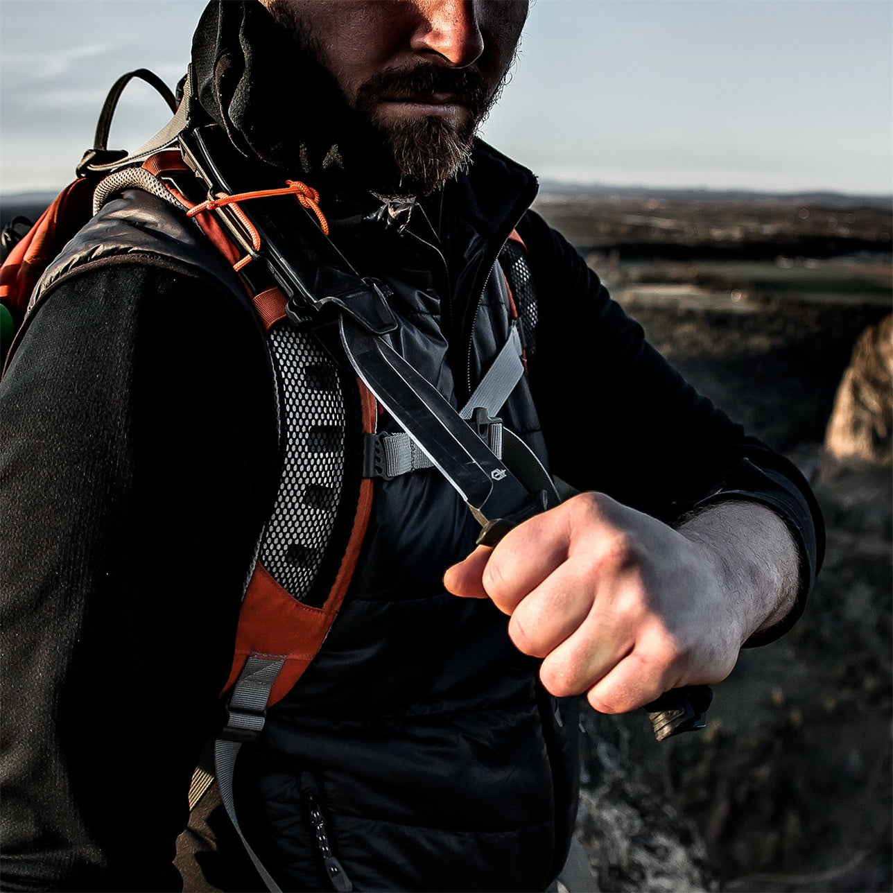 GERBER STRONGARM (BLACK) PLAIN EDGE