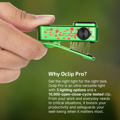 OLIGHT OCLIP PRO (ZOMBIE GREEN)