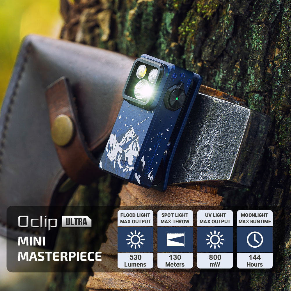 OLIGHT OCLIP ULTRA (SNOWY SUMMIT)