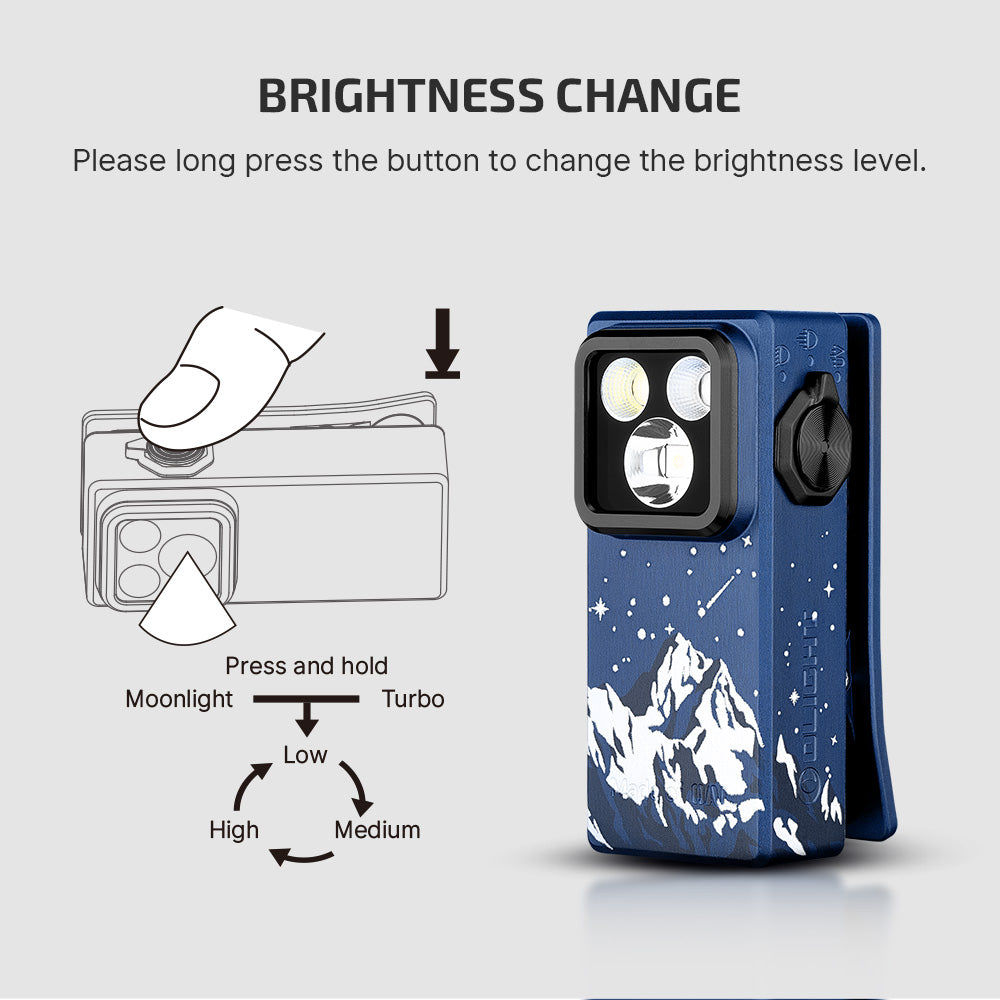 OLIGHT OCLIP ULTRA (SNOWY SUMMIT)