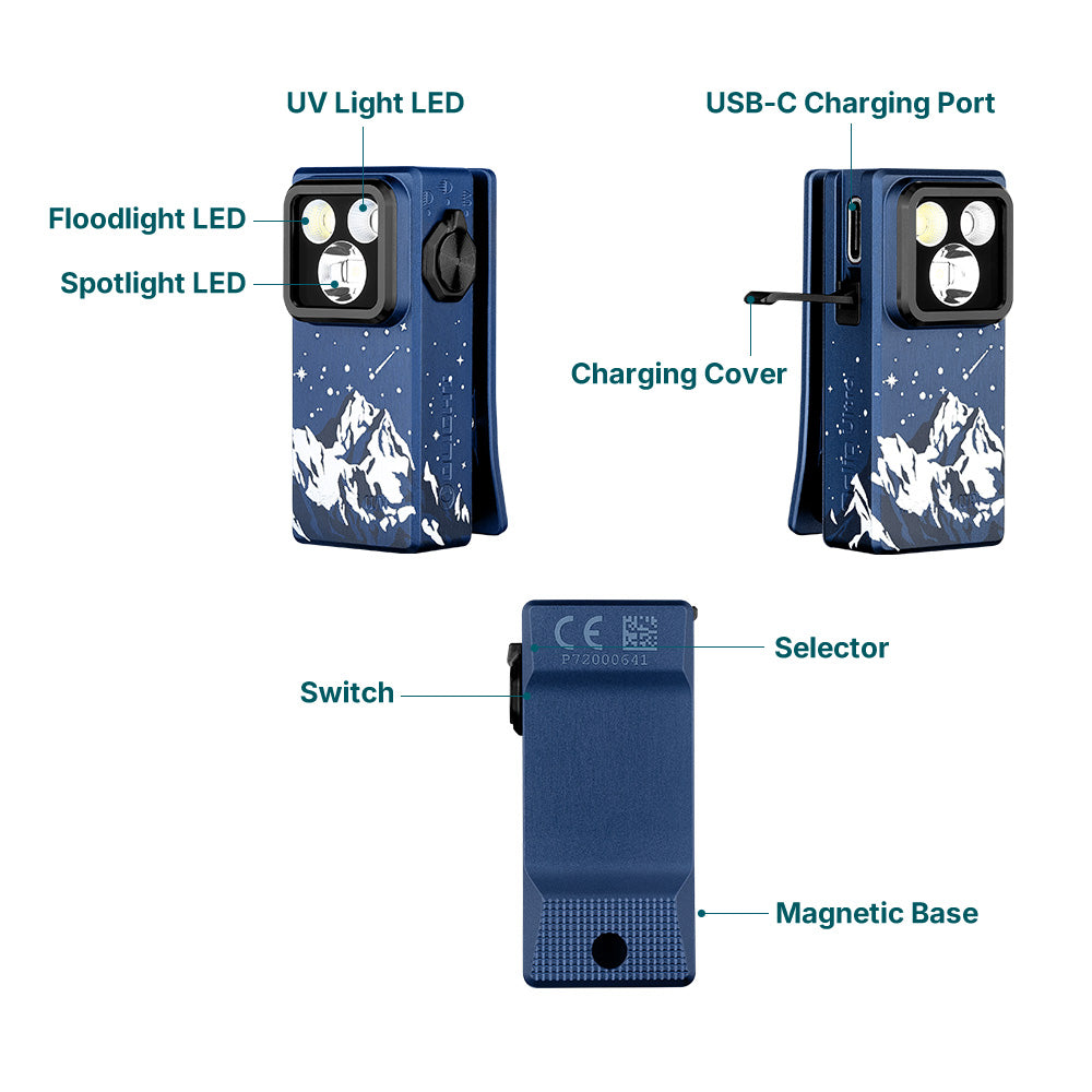 OLIGHT OCLIP ULTRA (SNOWY SUMMIT)