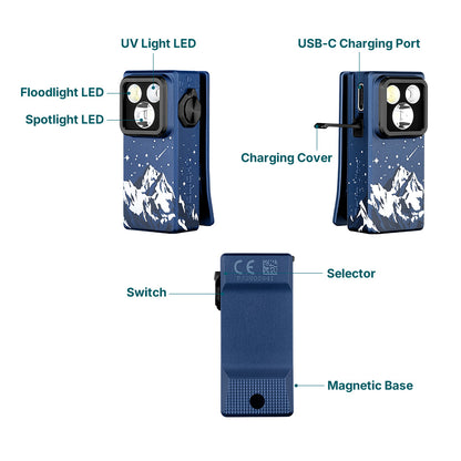 OLIGHT OCLIP ULTRA (SNOWY SUMMIT)