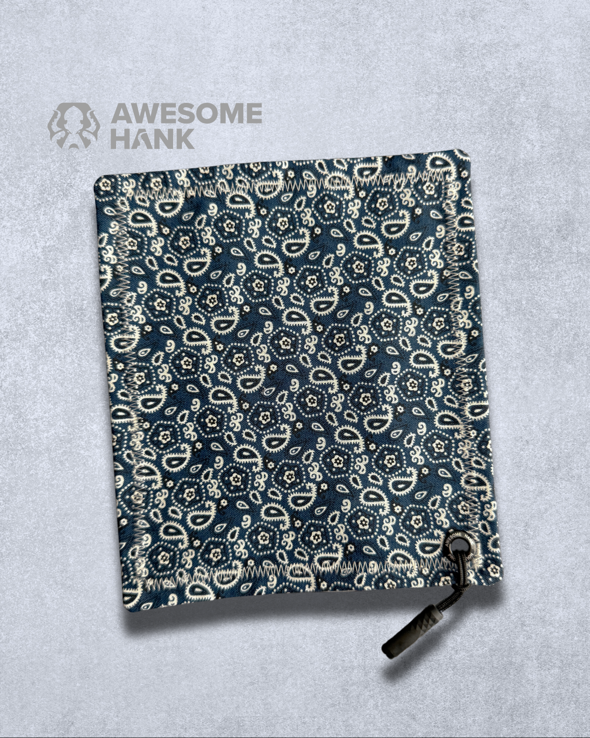 INDIGO PAISLEY HANDKERCHIEF (MINI) - EDC HANK