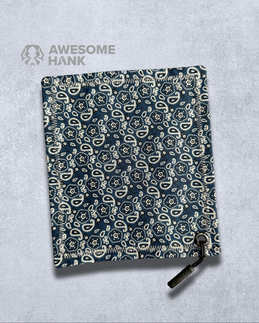 INDIGO PAISLEY HANDKERCHIEF (MINI) - EDC HANK