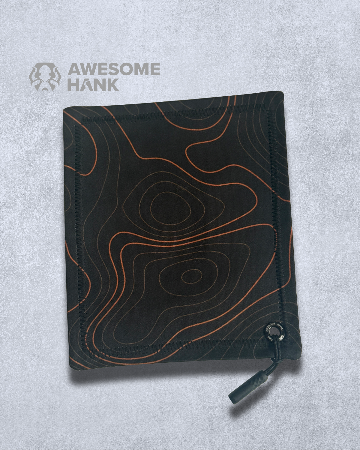 EBONY TOPO HANDKERCHIEF