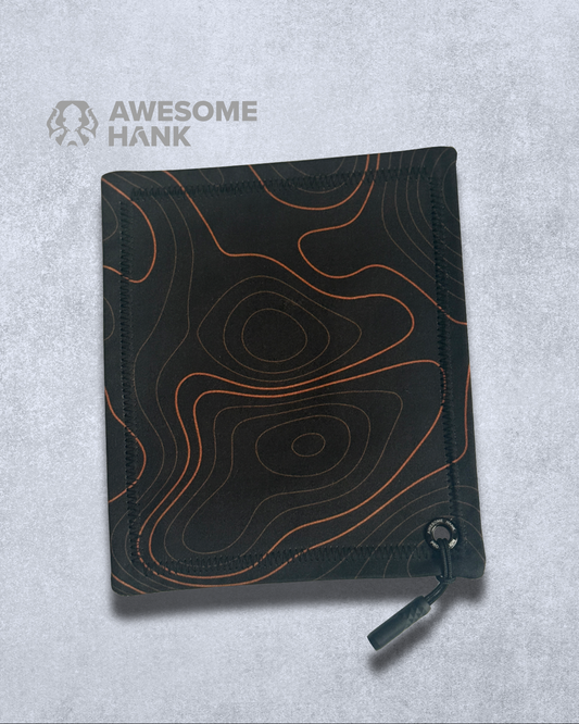 EBONY TOPO HANDKERCHIEF