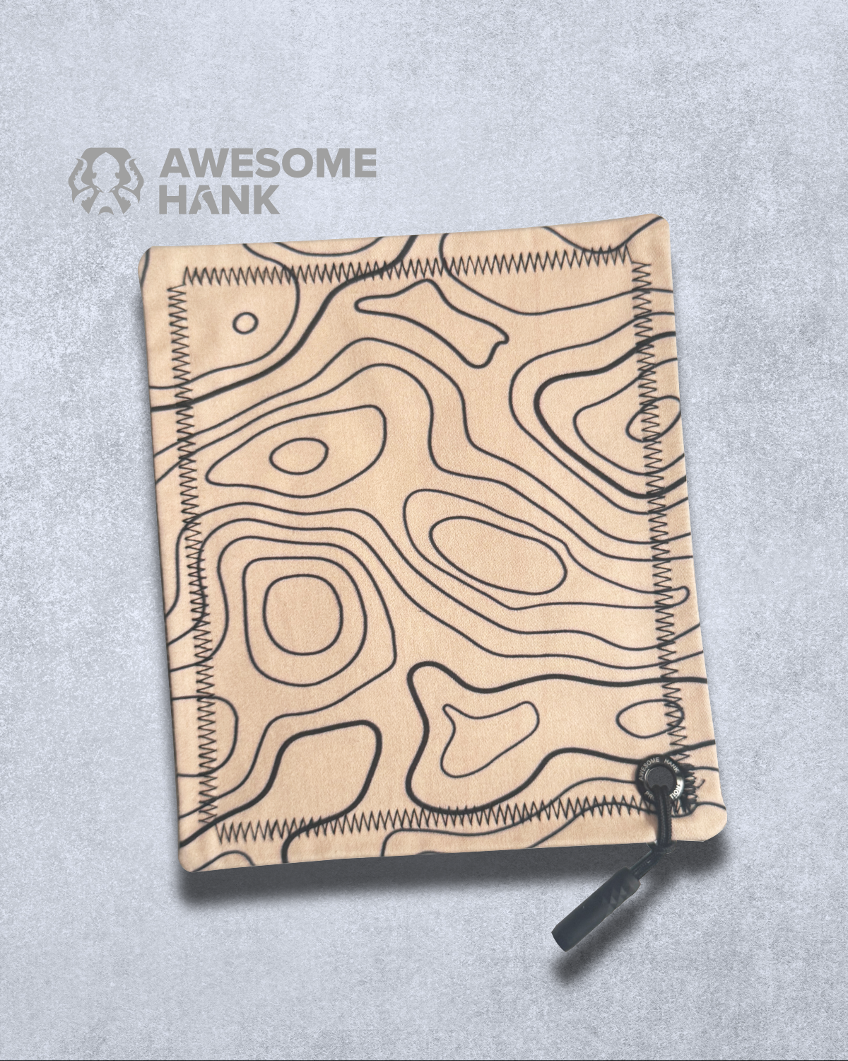 IVORY TOPO HANDKERCHIEF