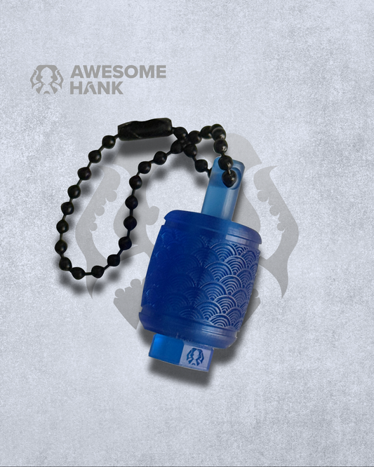 SEIGAIHA BEAD AND KEEPER LANTERN (NAVY)