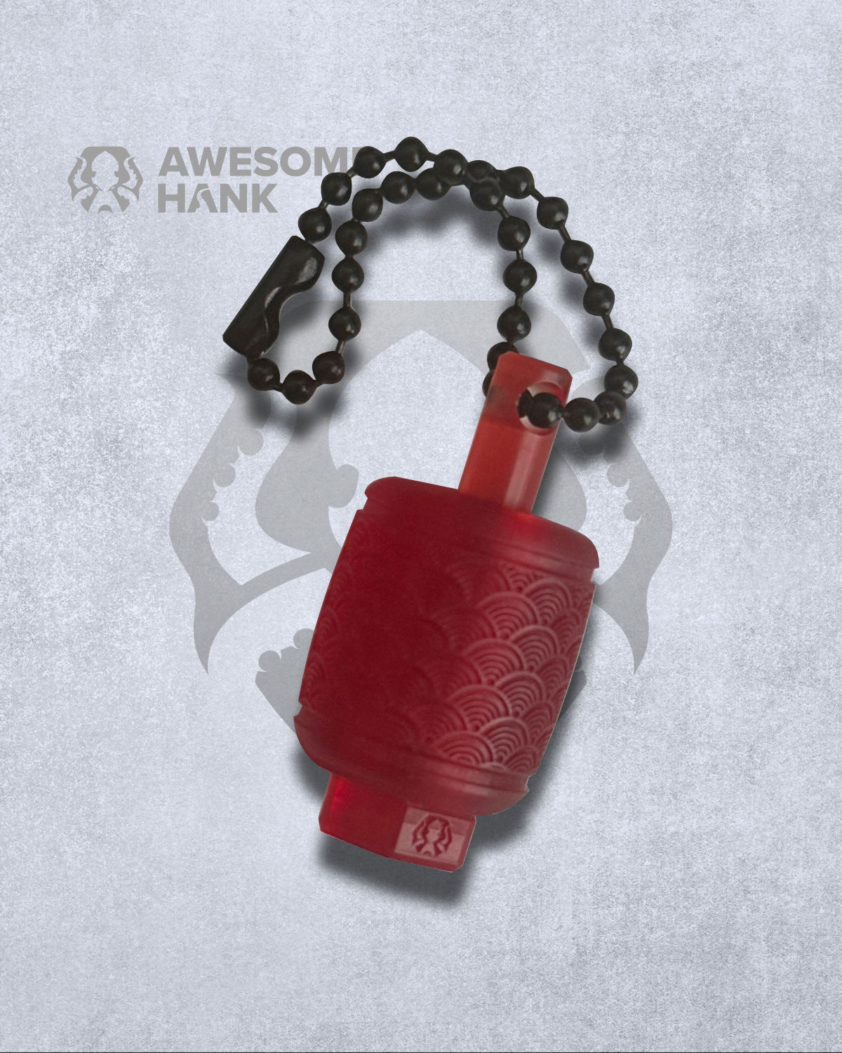 SEIGAIHA BEAD AND KEEPER LANTERN (RED)