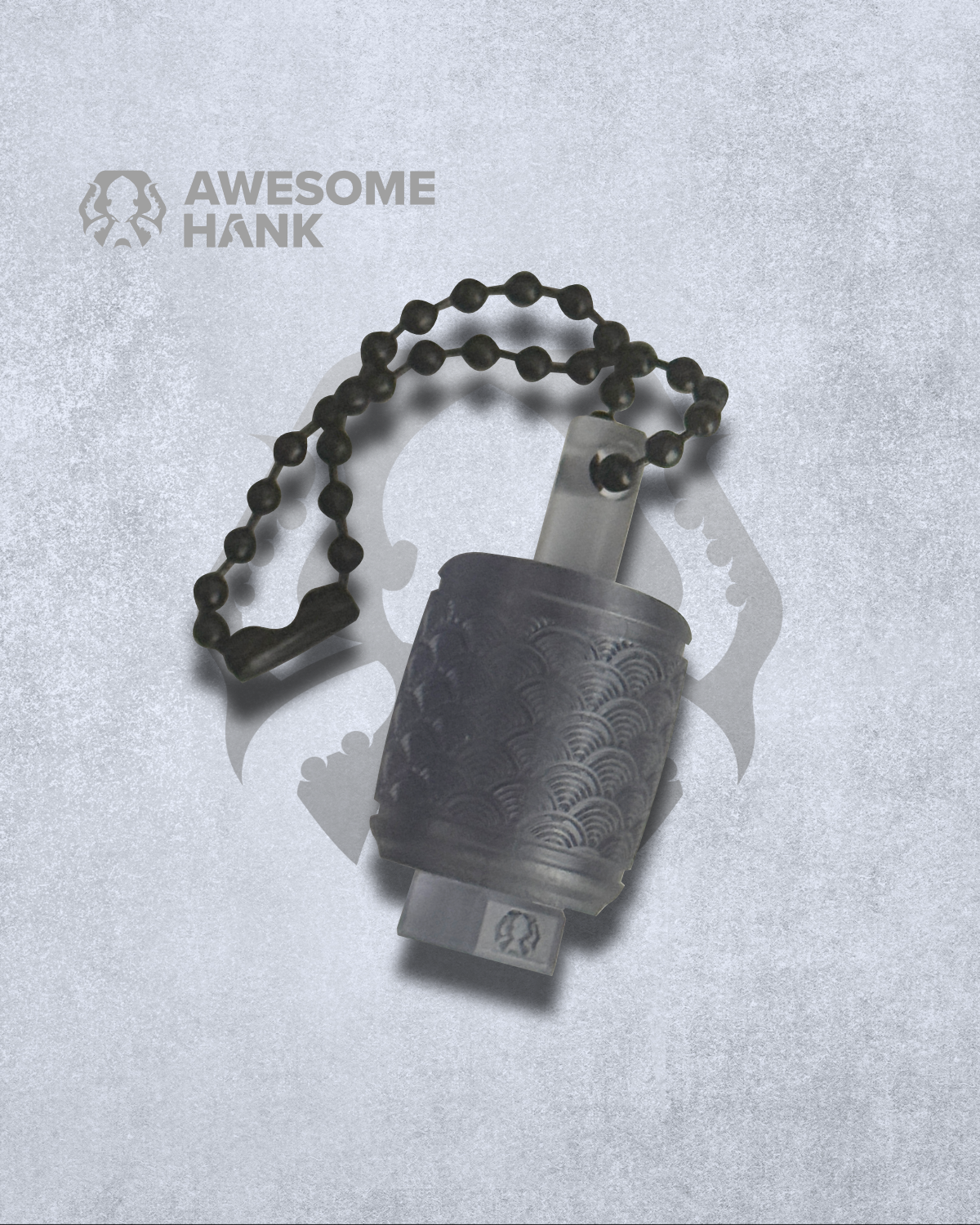 SEIGAIHA BEAD AND KEEPER LANTERN (SMOKEY)