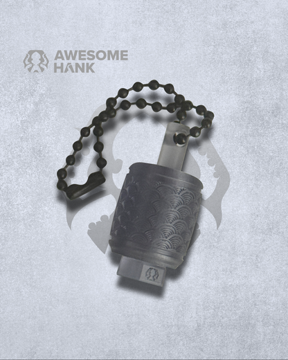 SEIGAIHA BEAD AND KEEPER LANTERN (SMOKEY)