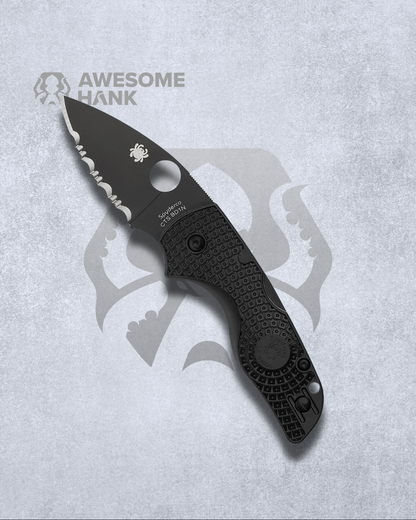 SPYDERCO LIL' NATIVE LIGHTWEIGHT BLACK FRN (2.42" BLACK)