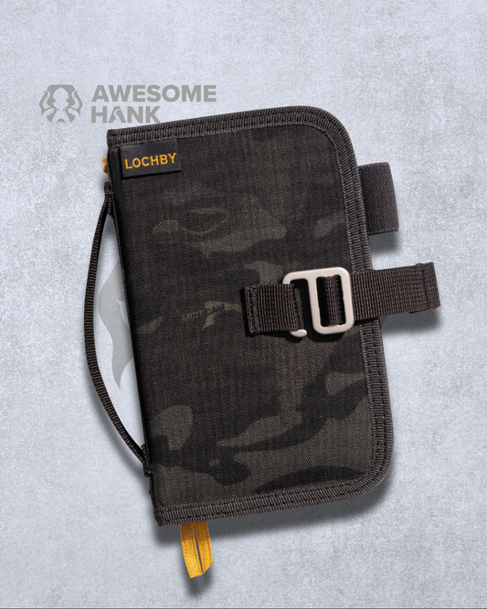 LOCHBY MINI FIELD JOURNAL (BLACK MULTICAM)