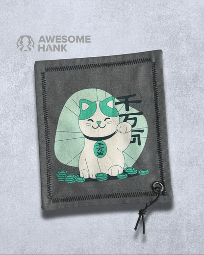 LUCKY CAT HANDKERCHIEF