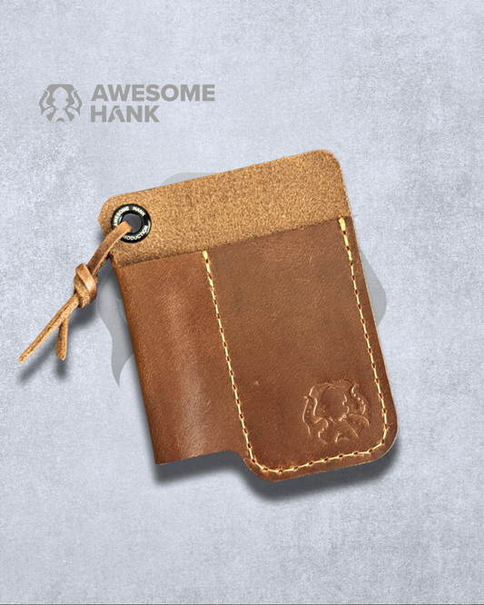 THE SADDLE MICRO CADDY - HORWEEN LEATHER (MULTIPLE COLORS)