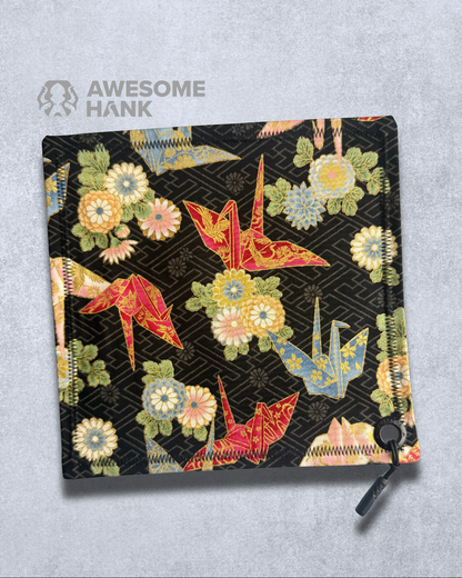 MIDNIGHT CRANE HANDKERCHIEF (HUSKY)