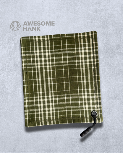 MOSSY PLAID HANDKERCHIEF (MINI) - EDC HANK