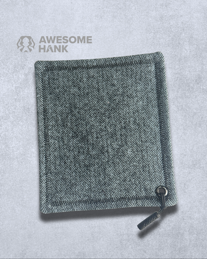 FLANNEL OCEAN TWEED HANDKERCHIEF