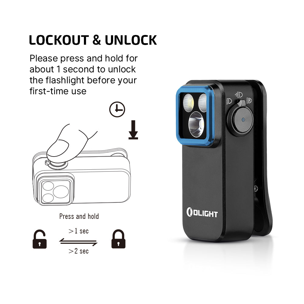 OLIGHT OCLIP PRO (BLACK)