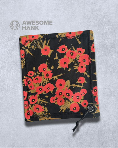 POPPIES OF WAR HANDKERCHIEF (SBWC BACKING)