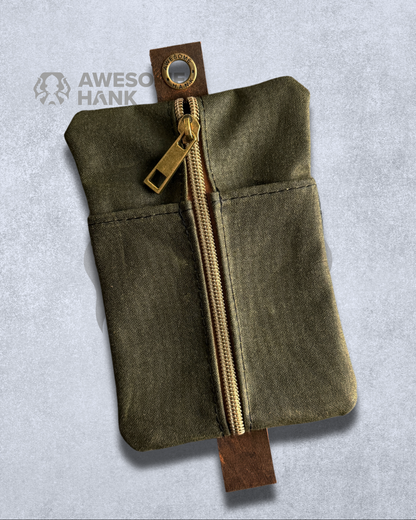 RIVER WAXED CANVAS CADDY ORGANIZER - LARGE W/ CRAFT NOTEBOOK (MULTIPLE COLORS)