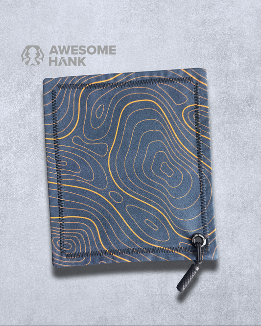 SLATE TOPO HANDKERCHIEF (MINI)