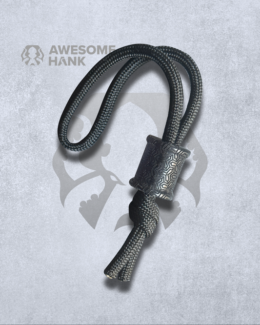 SMOKEY TRIAD BARREL BEAD