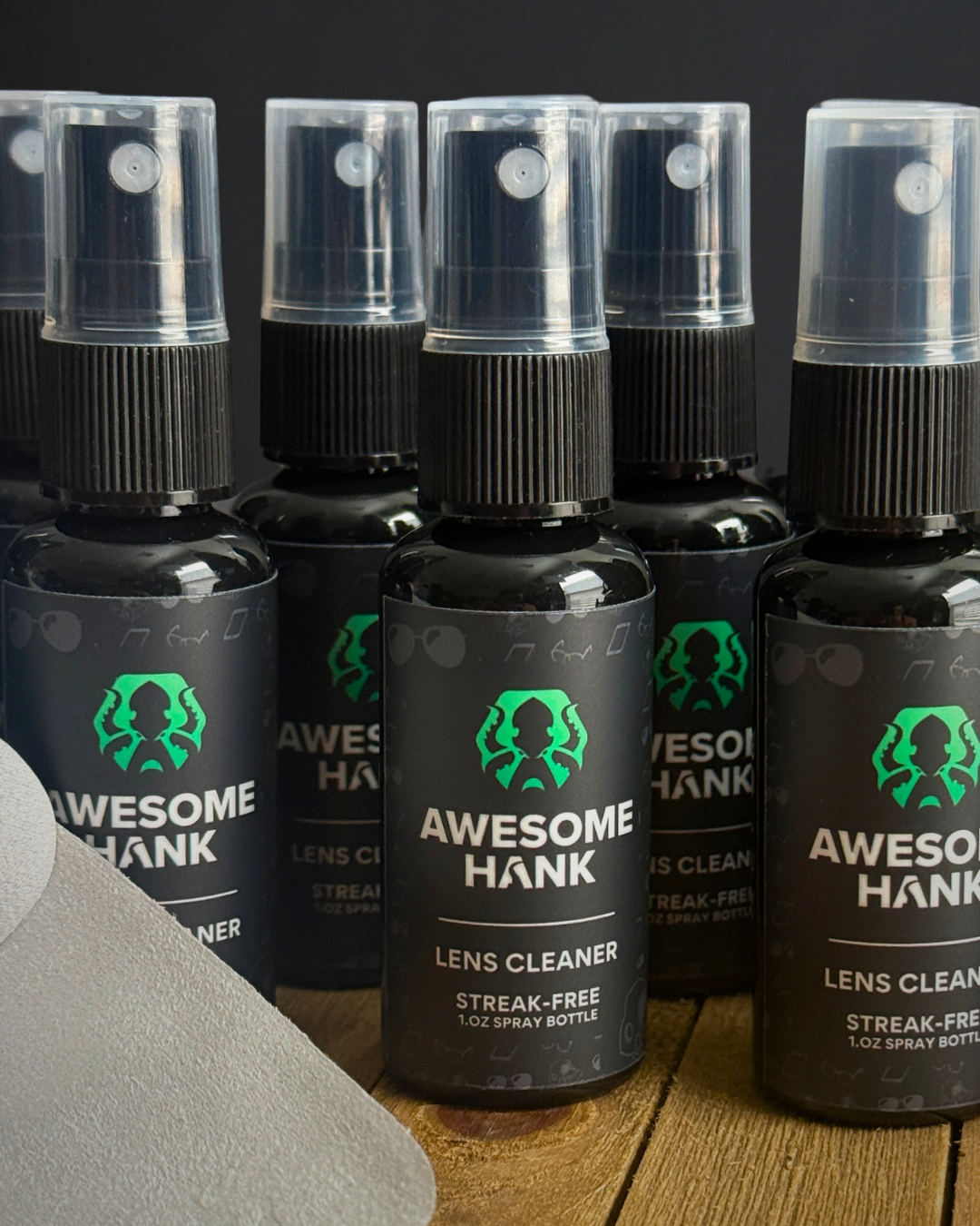 AWESOME HANK LENS CLEANER - 1.oz SPRAY BOTTLE