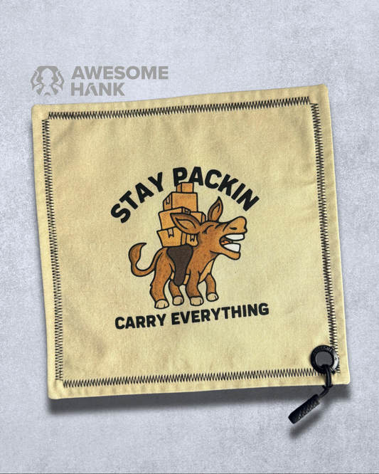 STAY PACKIN HANDKERCHIEF (XL) - EDC HANK