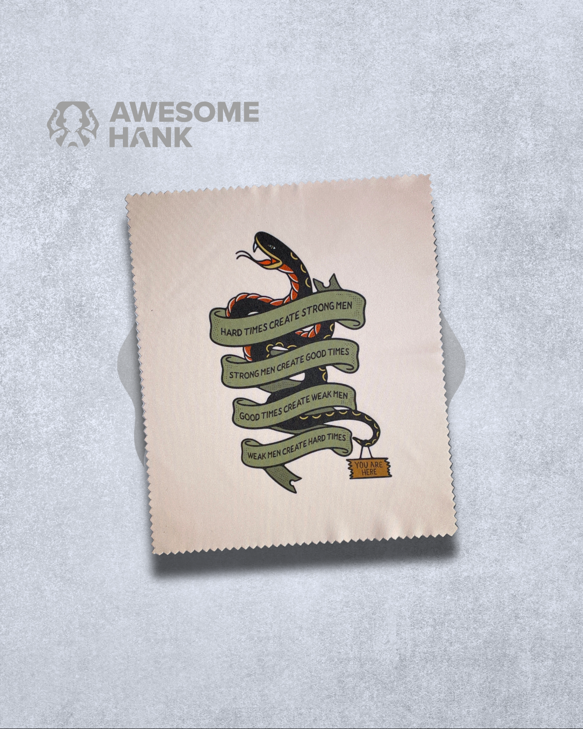 STRONG MEN MICROFIBER CLOTH