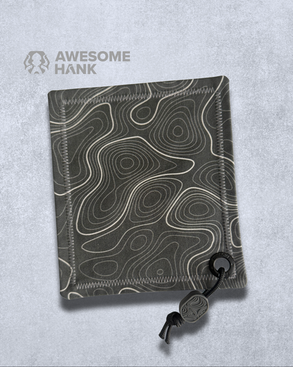 TITANIUM TOPO HANDKERCHIEF (PILL BEAD)