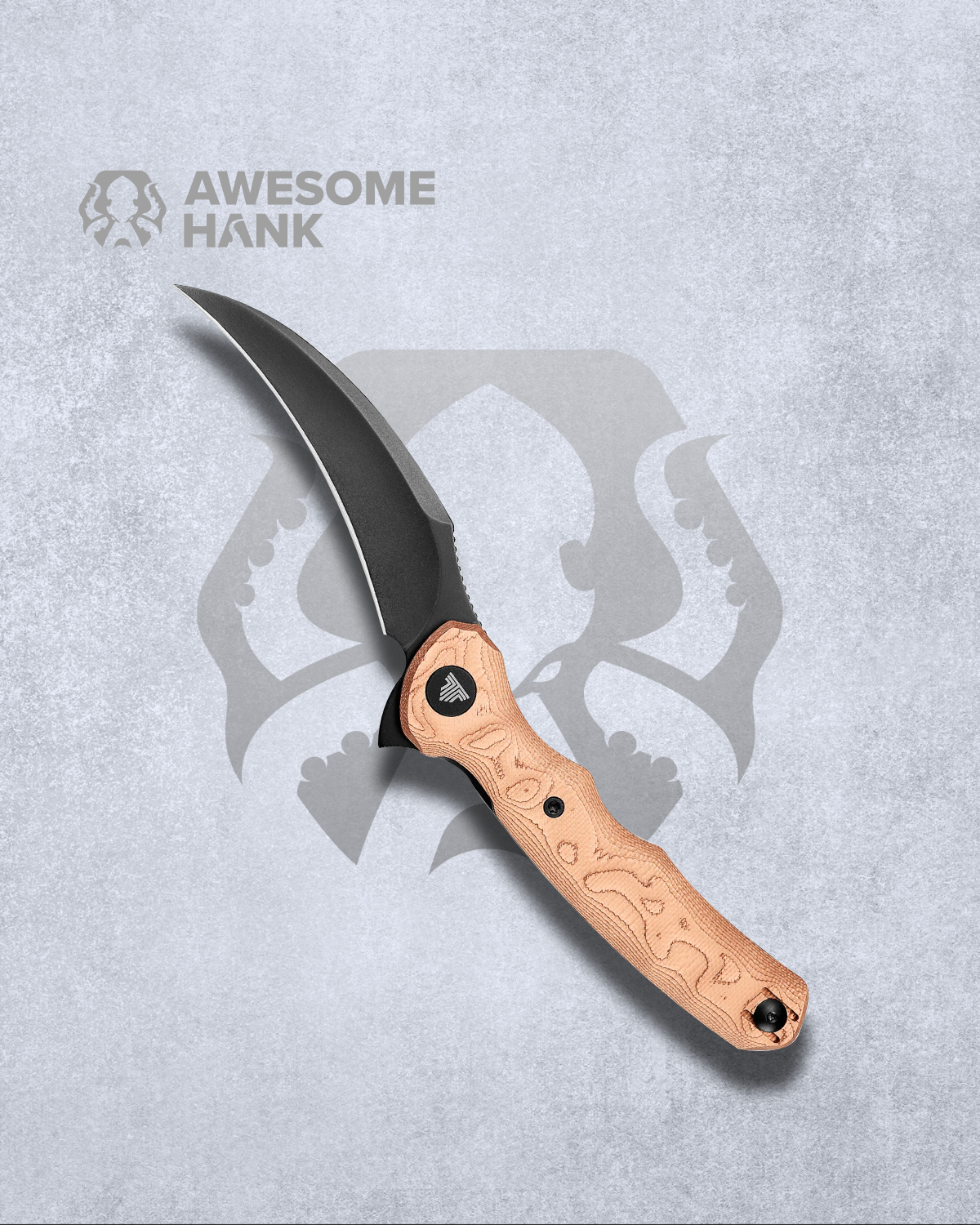 TRIVISA LACERTA CU-COPPER FOIL 14C28N (3.34" BLACK STONEWASH)