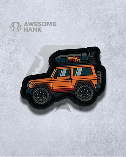 WICKED MOTORS BOOM BABY PATCH