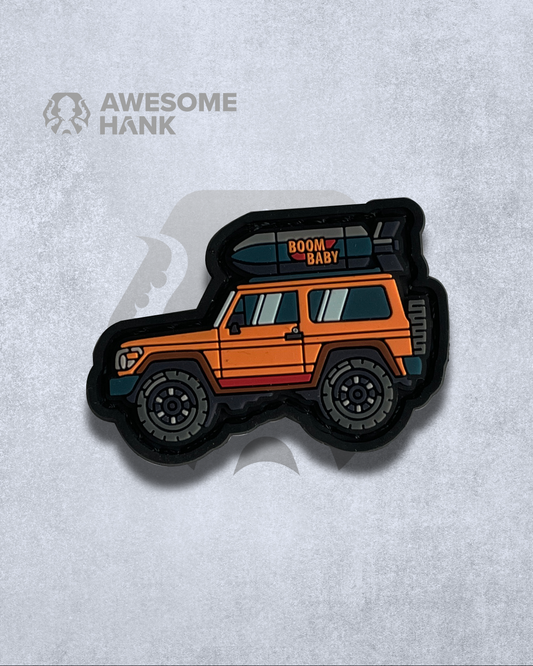 WICKED MOTORS BOOM BABY PATCH