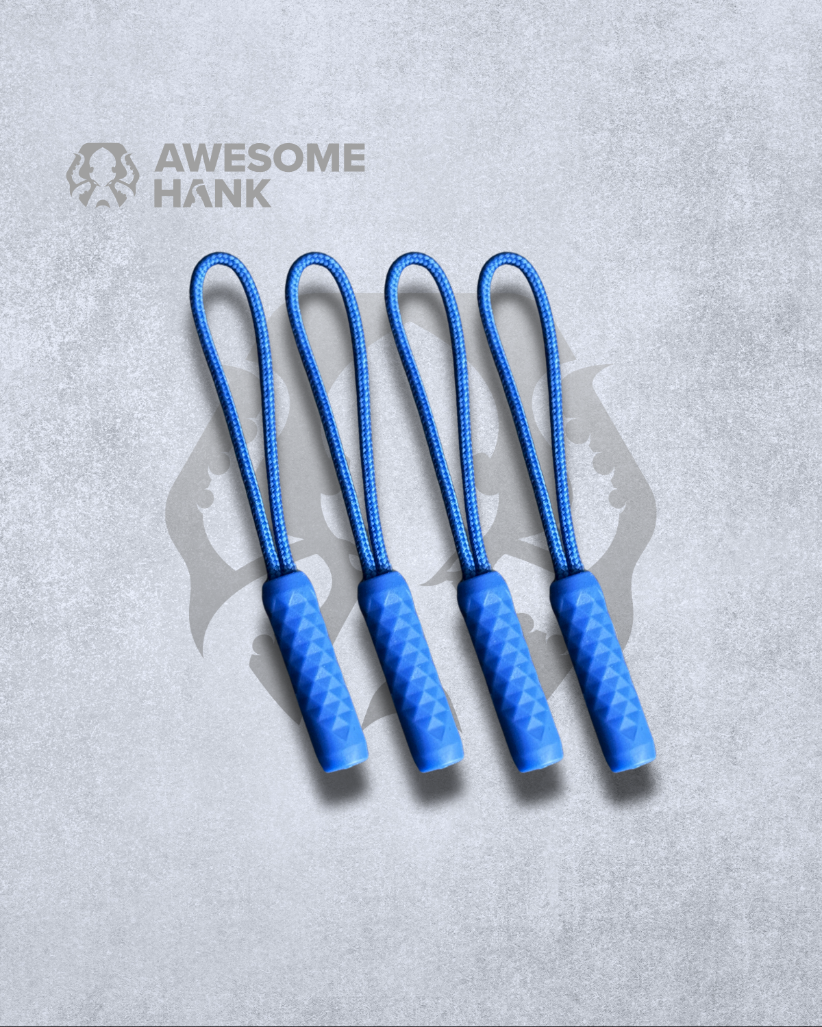 ZIPPER NUNCHUCKS 4-PACK (BLUE)