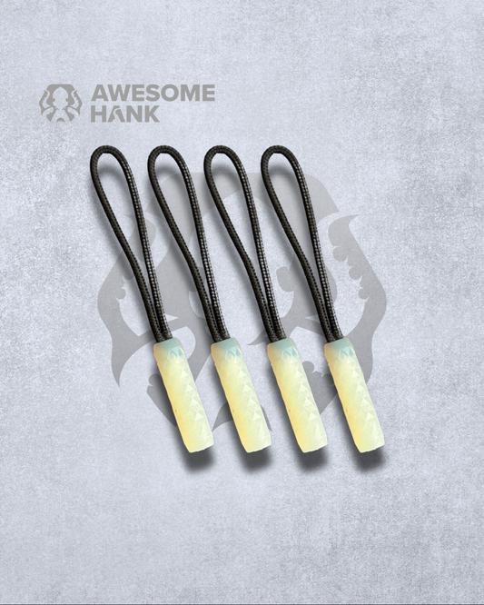 DIAMOND ZIPPER NUNCHUCK 4-PACK (GITD)