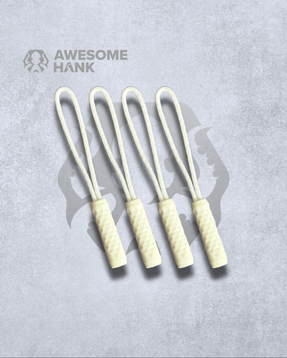 ZIPPER NUNCHUCKS 4-PACK (SNOW)