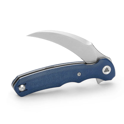 TRIVISA LACERTA BLUE MICARTA 14C28N (3.34" STONEWASH)